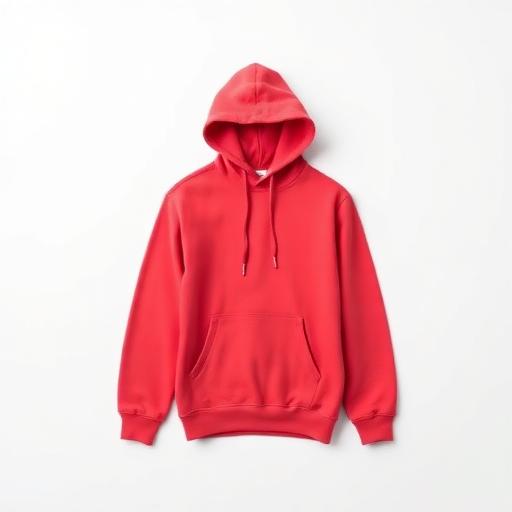 Hoodie in Red