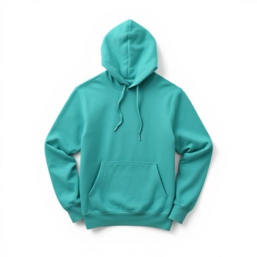 Hoodie in Teal